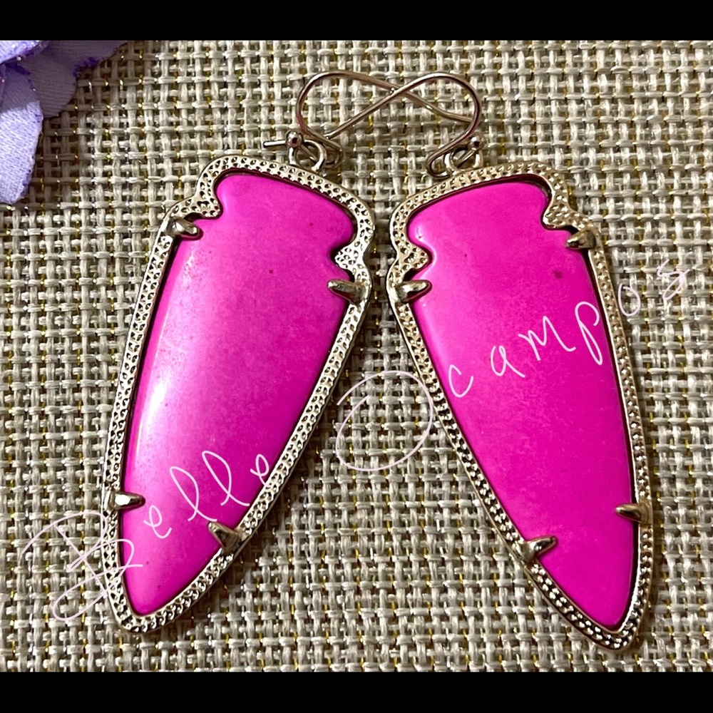 Kendra Scott MAGENTA Skylar earrings